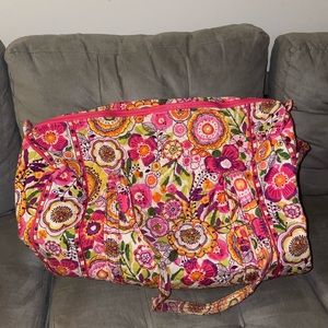 Vera Bradley Pink Duffle/Overnight bag